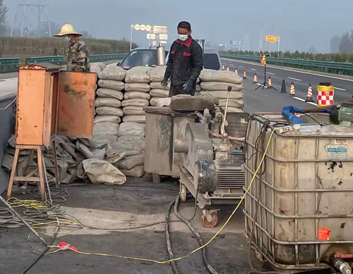 天门高速公路高压注浆